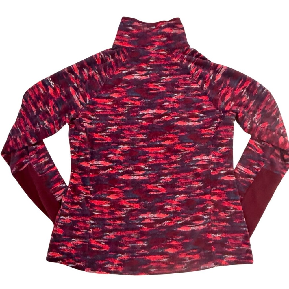 Columbia Women's Large Quarter Zip Fleece - Picture 4 of 9